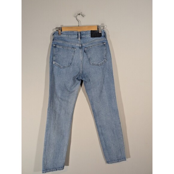 Levi’s Made & Crafted Jeans Women Sz 27 Twig High Slim Leg Blue Denim Mid Rise - Picture 2 of 12